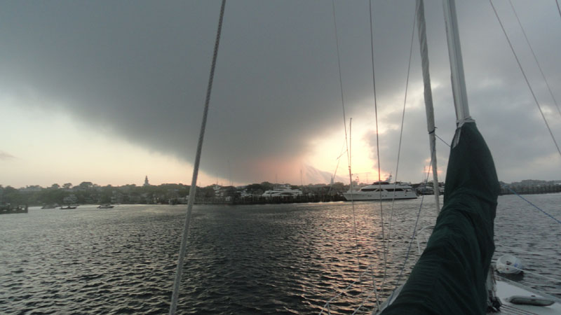 Brant Point lighthouse and ferry